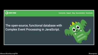 @koenighotze#Devoxx #EventSourcingFTW
 