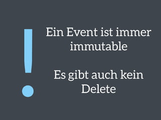 Event Sourcing: Einführung und Best Practices