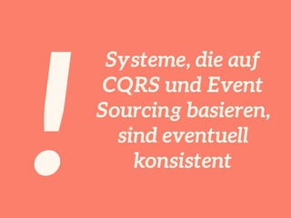 Event Sourcing: Einführung und Best Practices