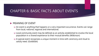 PLANNING MEETINGS, CONVENTIONS AND EXHIBITION | PPTX