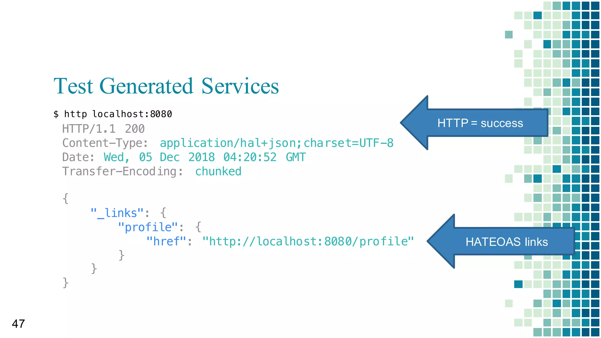 Step 2: Applying MSA Chassis
  MSA  chassis  
Spring  Boot  /  Cloud
주문(Order)
Message
consumer
Message
producer
DAO
ControllerBrowser
Message  broker
과정정보
입력
주문이
발생함
Repository
interface
Spring  Data  REST
외부
도메인이벤트
도메인이벤트
Database
JPA
Spring  
Data  
Rest
Spring  Cloud  Stream
JPA
Spring  Data  Rest
Spring  Boot
 