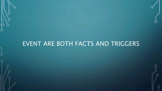 EVENT ARE BOTH FACTS AND TRIGGERS
 