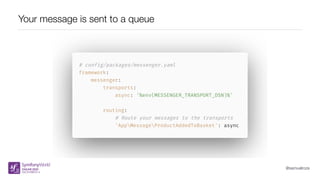 @samuelroze
Your message is sent to a queue
 