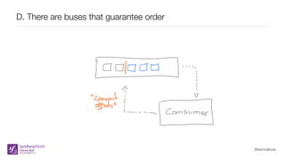 @samuelroze
D. There are buses that guarantee order
 