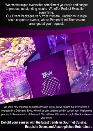 Event Styling Umhlanga Company Profile