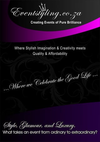 Event Styling Umhlanga Company Profile