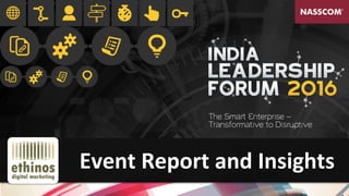 Event	Report	and	Insights	
 