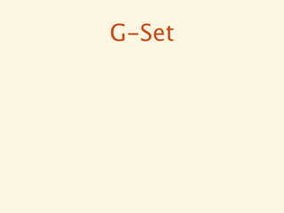 G-Set
 