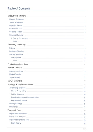 Event Venue Business Plan Example | Upmetrics | PDF