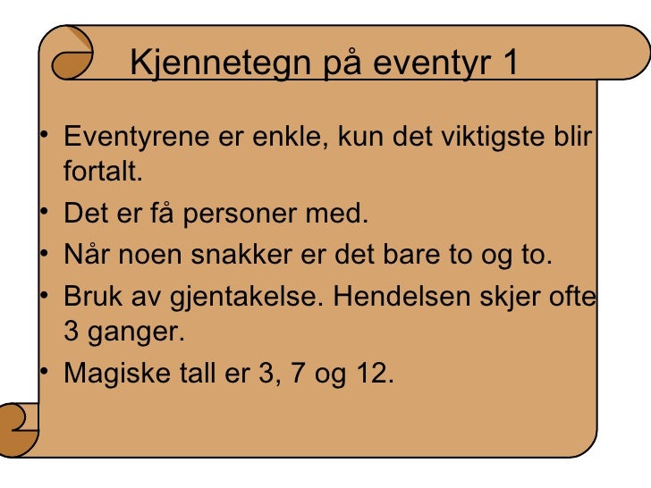 Fordeler Med 'Analyse Eventyr Oppskrift'