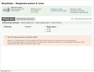 Friday, March 23, 12
 