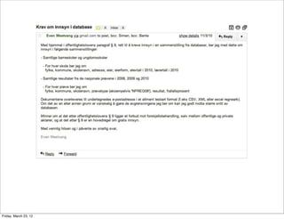 Friday, March 23, 12
 