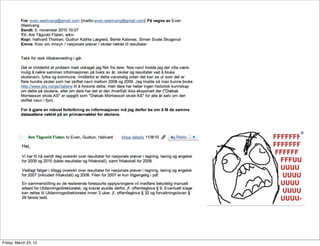 Friday, March 23, 12
 