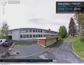 Friday, March 23, 12
 