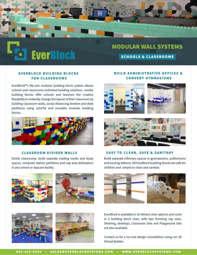 Walls, Dividers & Partitions For Schools & Classrooms