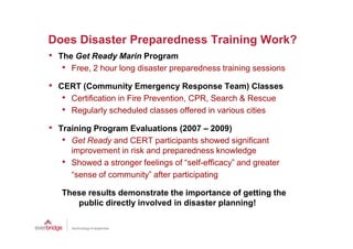 Training Program After Disaster Everbridge: The Psychology of Disasters | PDF