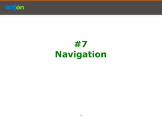 #7
Navigation




    23
 