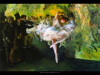 1905-06 Ensayo del Ballet (45 x 67 cm)
 