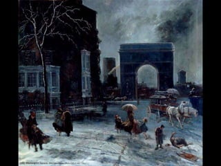 1945 Washington Square. Óleo sobre lienzo (95,2 x 105,4 cm)
 