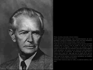 Pintor, muralista, decorador, director artístico.
Shinn destacó particularmente como ilustrador/reportero de varios
periódicos y revistas en Filadelfia y Nueva York, entre ellos Philadelphia
Press, New York World, la revista Ainslee, y Harper semanal.
Puede decirse de él que trasladó esa faceta suya de reportero que había
cultivado para la prensa y que ya rendía su vida en los bravos
rompientes de la fotografía, a sus lienzos y sus cartones. En ellos
siempre se nos narra algo, tan vivamente como antes le había exigido el
medio periodístico. Sus cuadros son un retazo de la vida neoyorquina
que le tocó vivir, un testimonio de proximidad que sigue fresco a
nuestra vista a pesar del largo siglo que nos separa de él, que nos
arrastra inmediatamente a las situaciones de aquellos barrios de la gran
urbe a que se nos conduce, a sus teatros secundarios, sus modestos
cenáculos, sus duras calles de los extremos.
Everett Shinn murió de cáncer en 1953, a la edad de setenta y siete
años.
 
