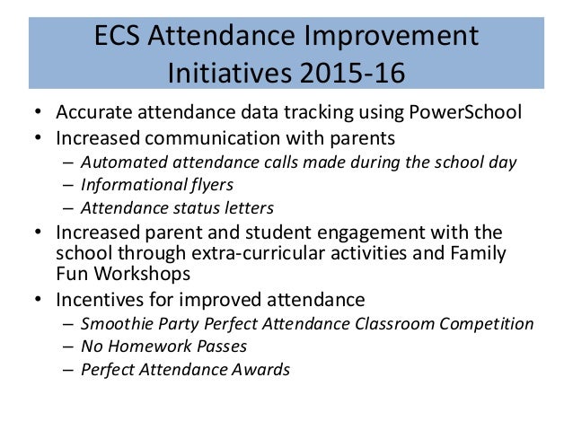 evergreen charter school attendance improvement initiatives analysis flyers attendance