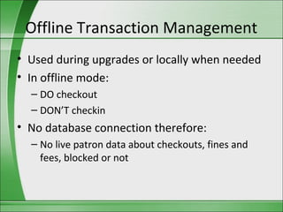 Evergreen Indiana Basic Circulation Class | PPT