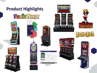 Product Highlights
10
 