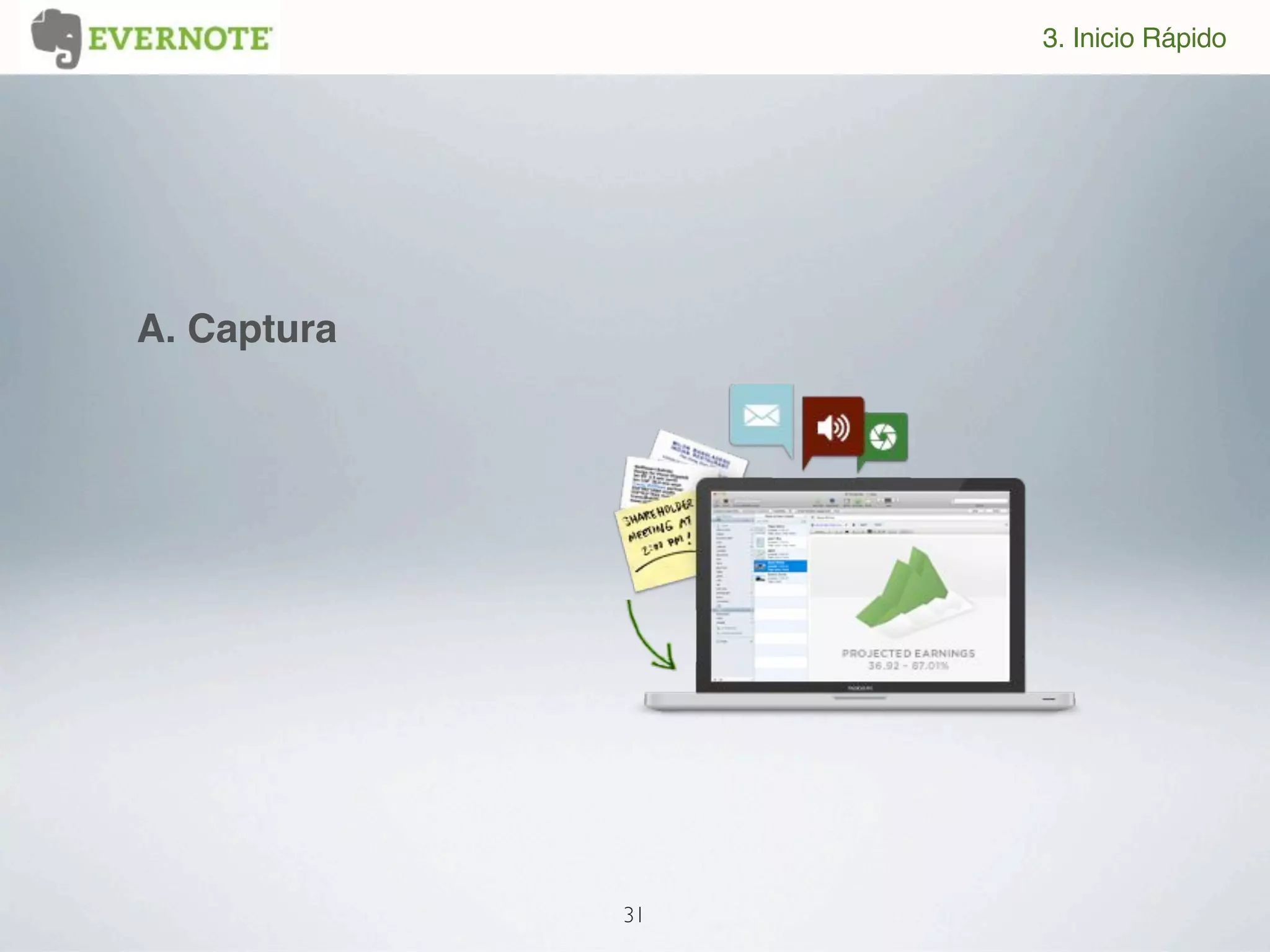 3. Inicio Rápido




A. Captura




             31
 