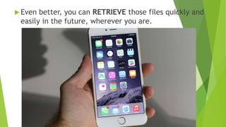  Why Should a Genealogist Use Evernote?
Notes taken during genealogy presentations
Ideas for future research
Articles from blogs
Web pages
“to do” list
User IDs and passwords
Subscription and membership renewal dates
And more…
 