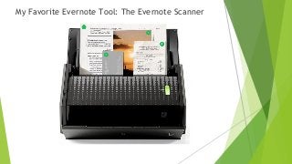 My Favorite Evernote Tool: The Evernote Scanner
 