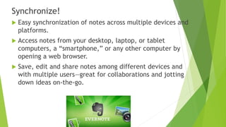 A “note” can be…
 