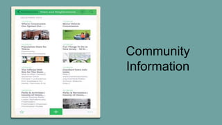 Community
Information
 