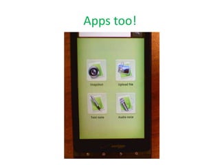 Apps too!