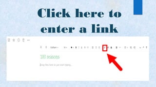 Click here to
enter a link
 