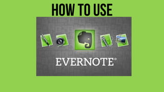 How to Use Evernote_Social Media Wizard_RichardBasilio