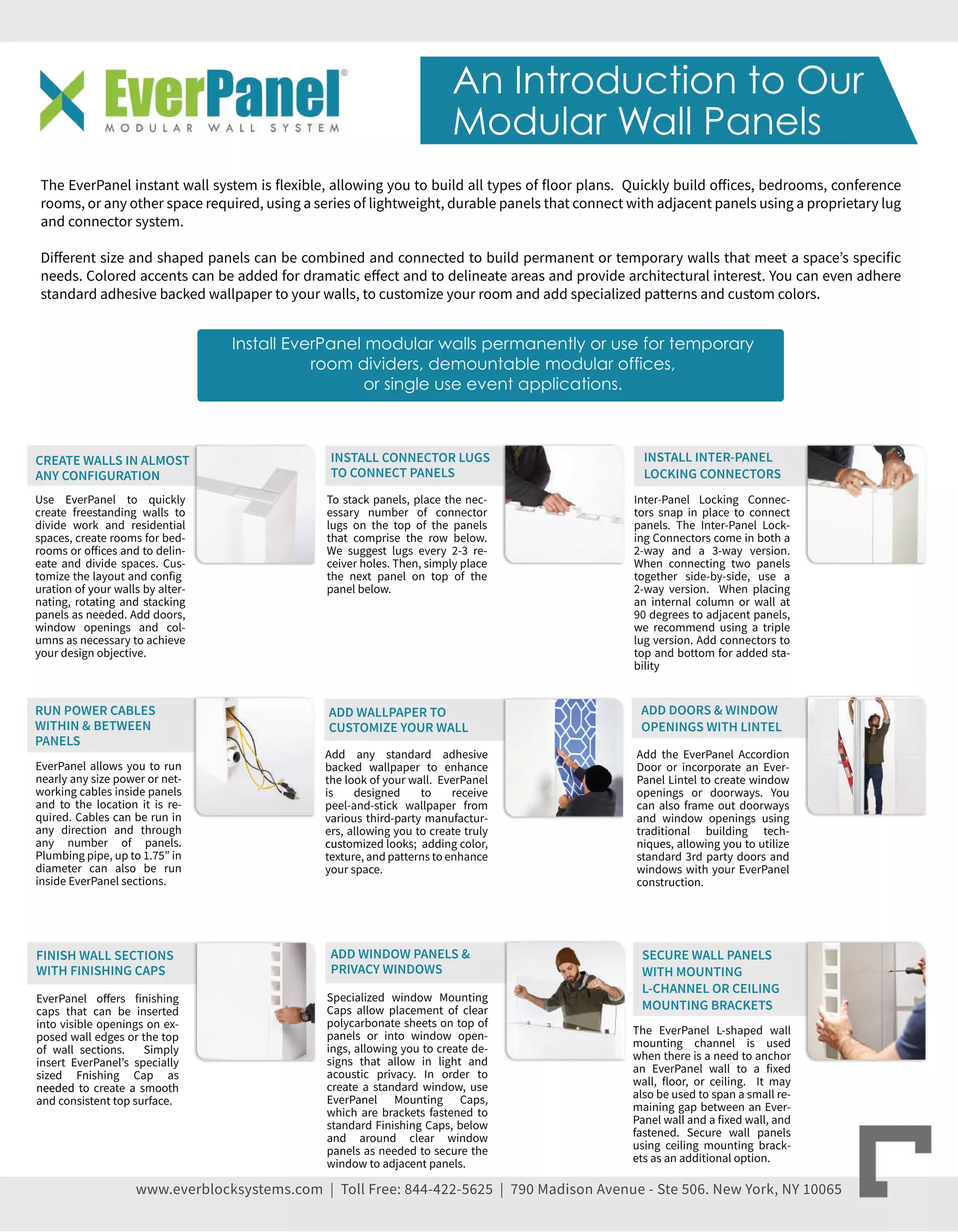 EverPanel Modular Wall Panel System | PDF