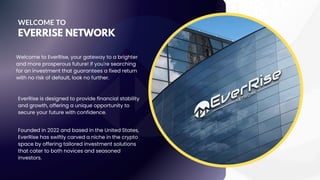 Unlock Your True Potential with Everrise Network! | PDF