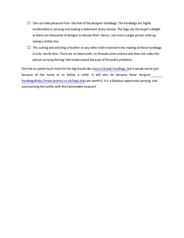 Ever Wondered Why Designer Handbags Are So Expensive?