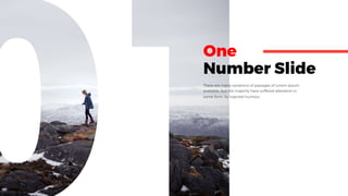One
Number Slide
 