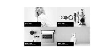 Work Title
Small sample text here
Work Title
Small sample text here
Work Title
Small sample text here
Work Title
Small sample text here
 