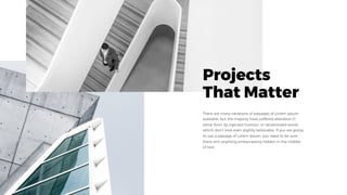 Projects
That Matter
 