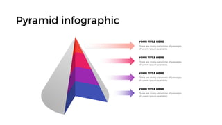 Pyramid infographic
YOUR TITLE HERE
YOUR TITLE HERE
YOUR TITLE HERE
YOUR TITLE HERE
 