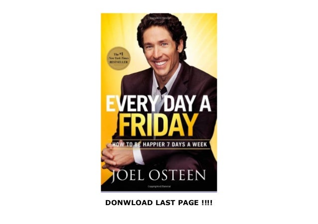 everyday a friday joel osteen pdf download