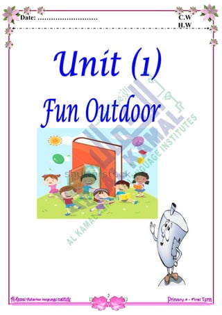 Date: ……………………… C.W
H.W
2
 