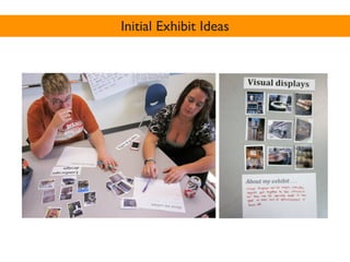 Initial Exhibit Ideas
 
