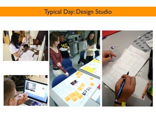 Typical Day: Design Studio
 