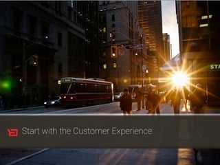 Start with the Customer Experience
 
