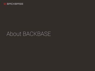 About BACKBASE
 