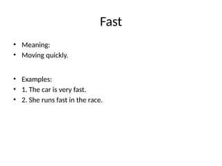 Everyday Vocabulary for Beginner High School Students: Fun and Easy ...