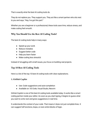 Every Developer Should Try These Best AI Coding Tools .pdf
